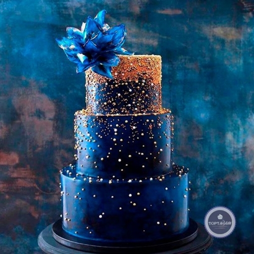 свадебный торт сапфир
