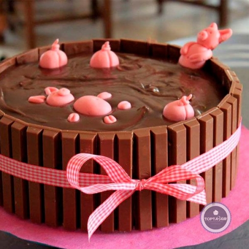 детский торт шоколадка