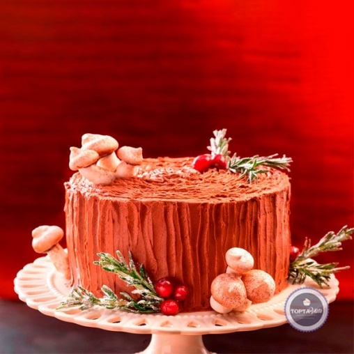 Новогодний торт Пенёк