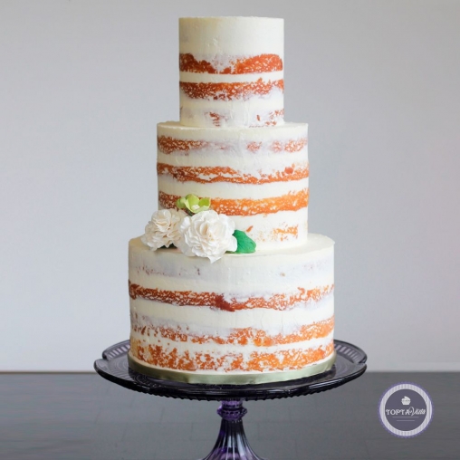 Свадебный торт - Мраморный