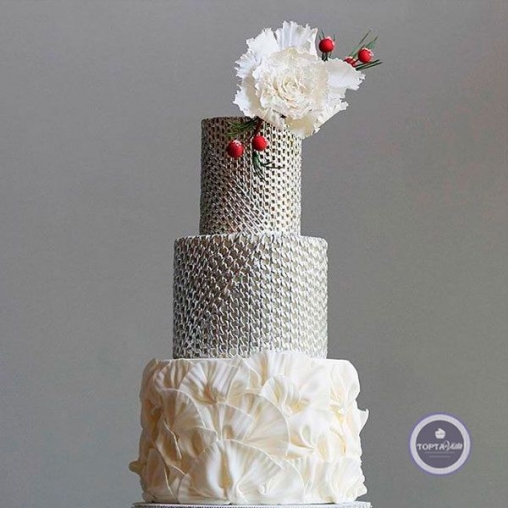 Свадебный торт Цепи любви