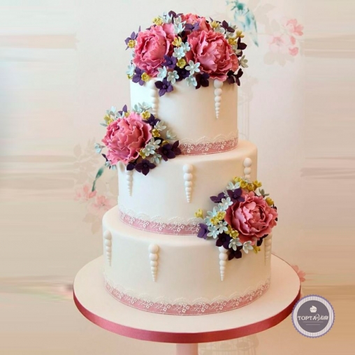 Свадебный торт - Монпансье